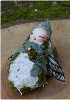 Baby Fairy Art Doll | Elemental Sculpture - nº 17 - online store