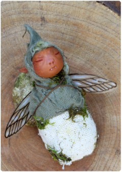 Baby Fairy Art Doll | Elemental Sculpture - nº 18 - online store