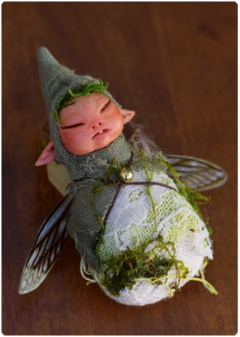 Baby Fairy Art Doll | Elemental Sculpture - nº 23 - online store