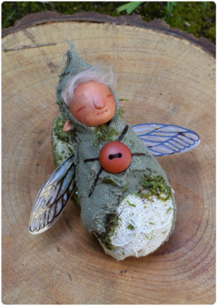 Baby Fairy Art Doll | Elemental Sculpture - nº 16