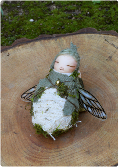 Baby Fairy Art Doll | Elemental Sculpture - nº 17 - buy online