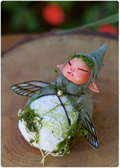 Baby Fairy Art Doll | Elemental Sculpture - nº 23 - buy online