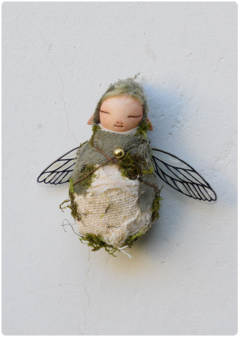 Image of Baby Fairy Art Doll | Elemental Sculpture - nº 17