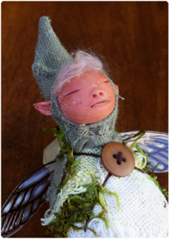 Baby Fairy Art Doll | Elemental Sculpture - nº 27 - online store