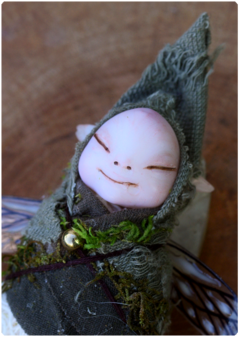 Image of Baby Fairy Art Doll | Elemental Sculpture - nº 21