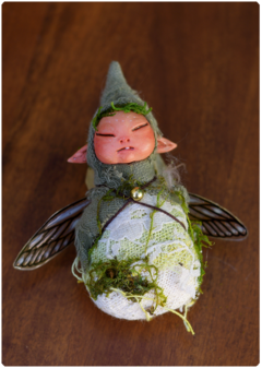 Baby Fairy Art Doll | Elemental Sculpture - nº 23