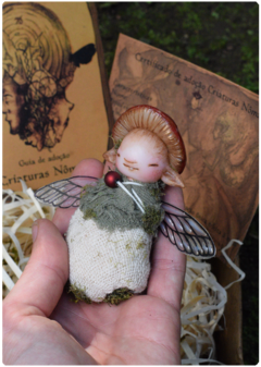 Mushroom Baby Fairy Art Doll 09 on internet