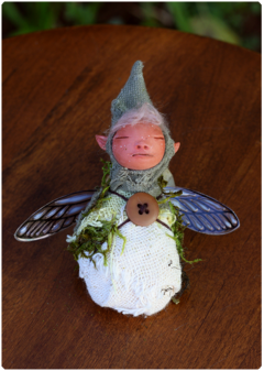 Baby Fairy Art Doll | Elemental Sculpture - nº 27 - buy online