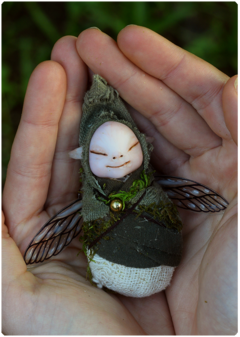 Baby Fairy Art Doll | Elemental Sculpture - nº 21 on internet