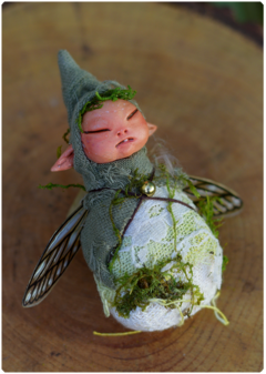 Baby Fairy Art Doll | Elemental Sculpture - nº 23 - buy online