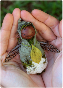 Baby Fairy Art Doll | Elemental Sculpture - nº 26 on internet