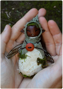 Baby Fairy Art Doll | Elemental Sculpture - nº 22 on internet