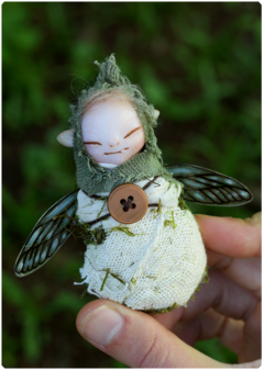 Baby Fairy Art Doll | Elemental Sculpture - nº 25