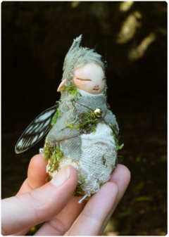 Baby Fairy Art Doll | Elemental Sculpture - nº 17