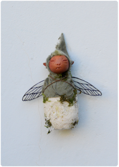 Baby Fairy Art Doll | Elemental Sculpture - nº 18