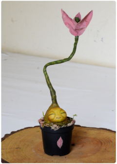 Botanical Sprout Sculpture 07 | Plant OOAK Art Doll - online store