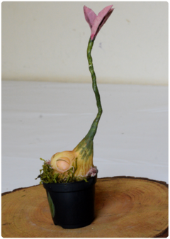 Botanical Sprout Sculpture 09 | Plant OOAK Art Doll - online store