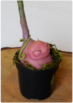 Botanical Sprout Sculpture 10 | Plant OOAK Art Doll - buy online