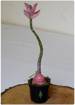 Botanical Sprout Sculpture 10 | Plant OOAK Art Doll on internet