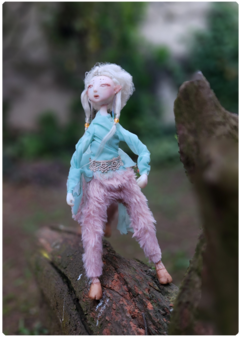 Art Doll Aenam the Flutist Centaur - Elemental Articulated OOAK Sculpture - online store