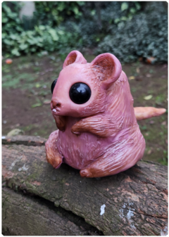 Art Doll Tobi, Cuti Ituc species - Magical Animal Sculpture - online store