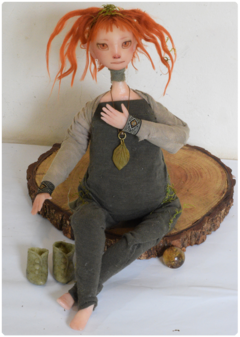 Inna, a Vidente - Escultura Art Doll | coleção Elven Dreams na internet