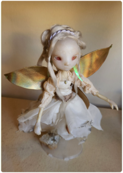 Kaze, the Wind Elemental - Little Traveler OOAK Art Doll, Unique Sculpture - buy online