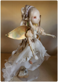 Kaze, the Wind Elemental - Little Traveler OOAK Art Doll, Unique Sculpture on internet