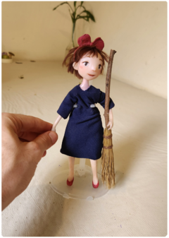 Imagem do Kiki Art Doll - Fanart Ghibli, Escultura Articulada Única