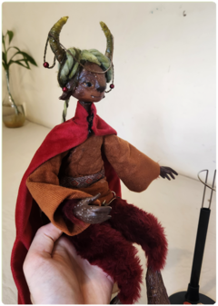 Lunária, a Fauna de Anastar - Escultura Art Doll Única - loja online