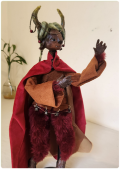 Lunária, a Fauna de Anastar - Escultura Art Doll Única - comprar online