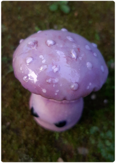 Collectible Miniature: Mushroom Being 03 - Iridescent Pastel | Fungus Art Doll - buy online