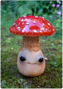 Collectible Miniature: Mushroom Being 07 - Amanita | Fungus Art Doll