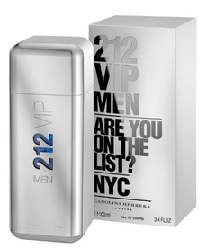 212 VIP Men Carolina Herrera Eau de Toilette - Perfume Masculino 100ml