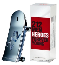 212 Men Heroes Carolina Herrera Eau de Toilette - Perfume Masculino 90ml