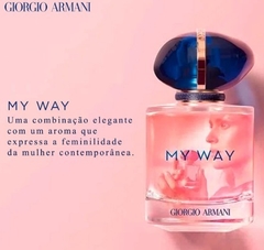 My Way Giorgio Armani Eau de Parfum - Perfume Feminino 90ml - Monnaliza Pato Branco - Perfumes Importados 100% Originais