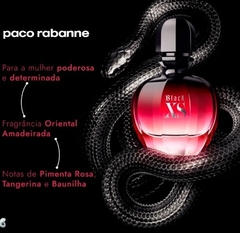 Black XS For Her Paco Rabanne Eau de Parfum - Perfume Feminino 80ml na internet