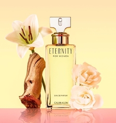 Eternity Calvin Klein Eau de Parfum - Perfume Feminino 100ml - Monnaliza Pato Branco - Perfumes Importados 100% Originais