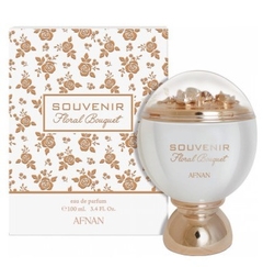 Souvenir Floral Bouquet Afnan Eau de Parfum Feminino 100 ml – Perfume Árabe- inspiração Delina de Marly