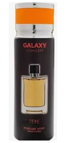 Galaxy Plus Concept TERE Perfume Body Spray - Inspirado em Terre D'Herm. 200ml