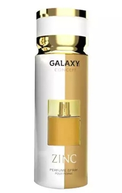 GALAXY CONCEPT ZINC PARFUM SPRAY FEMININO 200ML