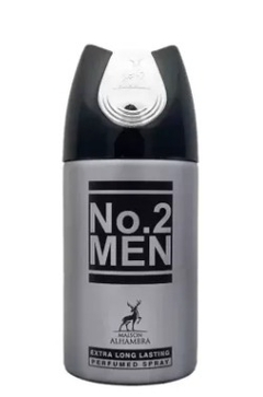 Spray Concentrado Extra Longa Duração No.2 Men -250ml – Maison Alhambra – Ref. Olfativa: 212 NYC Men Masculino