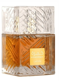 Perfume Unissex Khamrah de Lattafa Eau de Parfum 100ml-(Ref. Olfativa Angels Share By Kilian)