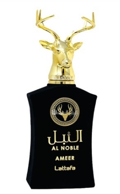 Perfume Árabe Al Noble Ameer de Lattafa Eau De Parfum - 100ml (Black)