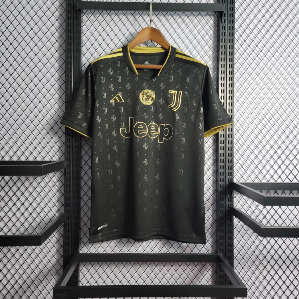 Juventus camisa hot sale preta