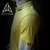 CAMISA POLO MALHA SUEDINE - AMARELO - PACK OF WOLVES