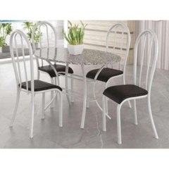 Conjunto de Mesa New 4 Cadeiras Alfa