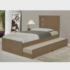 Cama Bibox Solteiro Barcelona Mel