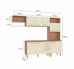 COZINHA LUMA - Móveis a Pronta Entrega | BEM BARATO MÓVEIS E ESTOFADOS