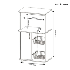 Balcão Fruteira 3075 na internet